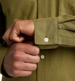 Curious Hemp Shirt Men